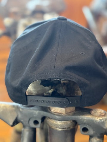 JT's Cycles Custom Motorcycle Shop Premium Snapback Hat Curved Bill Cap