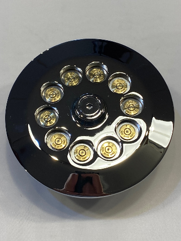 JT's Cycles Genuine .300 Caliber Bullets Chrome Air Cleaner Cover Harley FXR XL