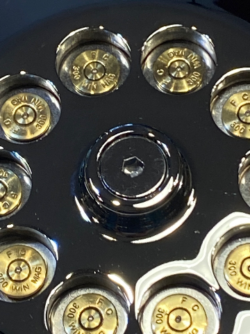 JT's Cycles Genuine .300 Caliber Bullets Chrome Air Cleaner Cover Harley FXR XL