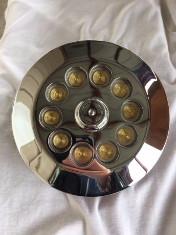JT's Cycles Genuine .300 Caliber Bullets Chrome Air Cleaner Cover Harley FXR