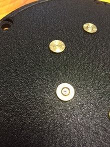 JT's Cycles Wrinkle Black Derby Cover Genuine .357 Bullets Harley Twin Cam FLHX