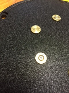 JT's Cycles Wrinkle Black Derby Cover Genuine .357 Bullets Harley Twin Cam FLHX