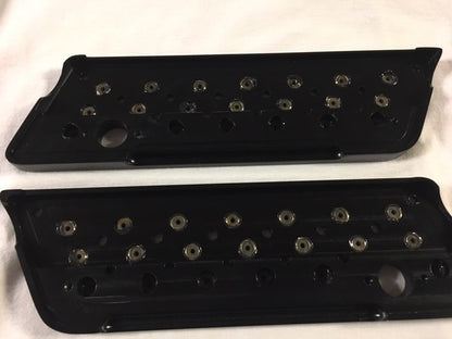 JT's Cycles once fired .223 bullets Black Saddlebag Latch Covers 93-13 Harley