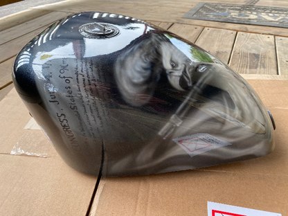 JT's Custom Painted Liberty Steel 2.9 Gal Gas Fuel Tank 95-03 Harley Sportster