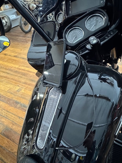 JT's Cycles Fuel Gas Door Phone Mount for 2008-2024 Harley Davidson Touring
