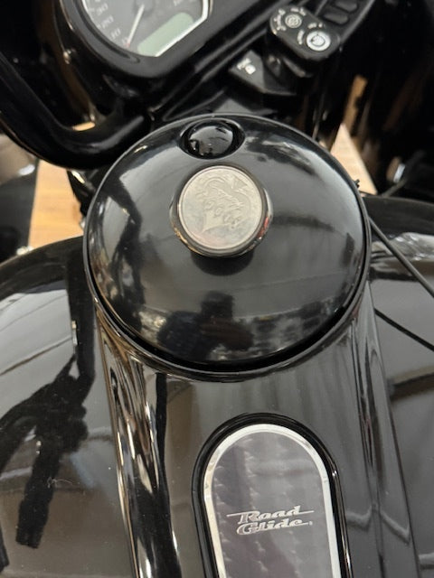 JT's Cycles Fuel Gas Door Phone Mount for 2008-2024 Harley Davidson Touring