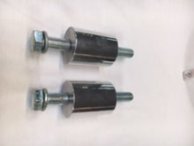 JT's Cycles 2" x 1.5" Polished Aluminum Riser Extensions 06-08 Harley Dyna FXDL