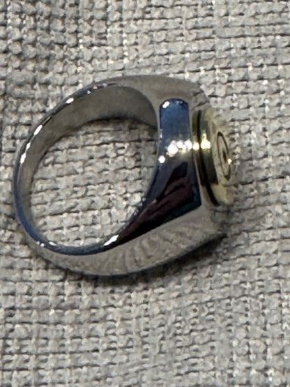 JT's Cycles Genuine 7.62 Military Round Casing Custom Finger Ring