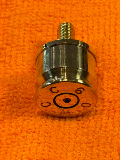 JT's Cycles Genuine .50 Cal Bullet 1/4"-20 Motorcycle Gold Seat Bolt Harley