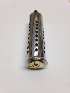 JT's Cycles genuine .50 caliber BMG bullet chrome shifter shift peg for Harley