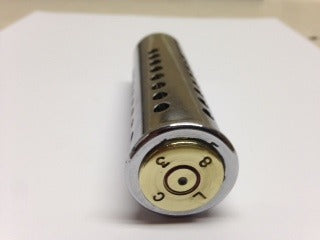 JT's Cycles genuine .50 caliber BMG bullet chrome shifter shift peg for Harley