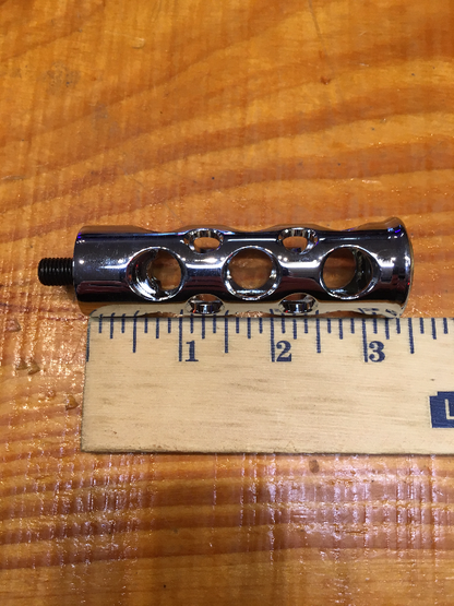 JT's Cycles .50 Caliber BMG Bullets Chrome Footpegs Foot Pegs fits Harley
