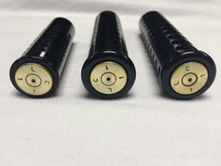 JT's Cycles Genuine Once Fired .50 Caliber BMG Bullet Black Footpegs Harley XL