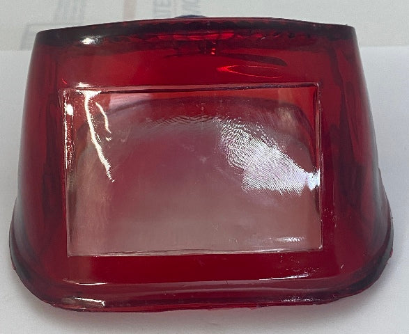 Vtwin Red Blue Dot Rear Taillight Lens for 1973-1998 Harley Softail Touring