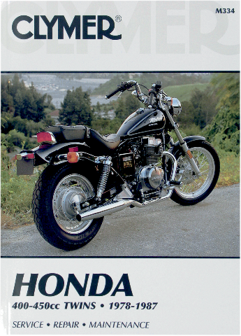 Clymer Service Repair Manual 1978-1987 Honda 400-450cc Hawk CM Nighthawk Rebel