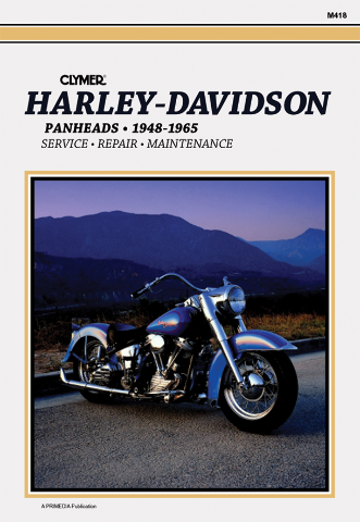 Clymer Repair Service Manual 1948-1965 Harley Davidson Panhead FL FLH Tour-Glide