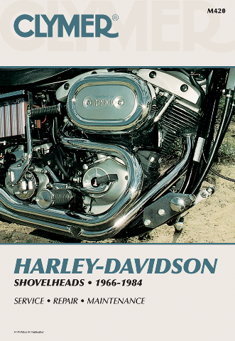 Clymer Service Repair Manual 1966-1984 Harley Davidson Shovelhead FX FXSB FL FXB