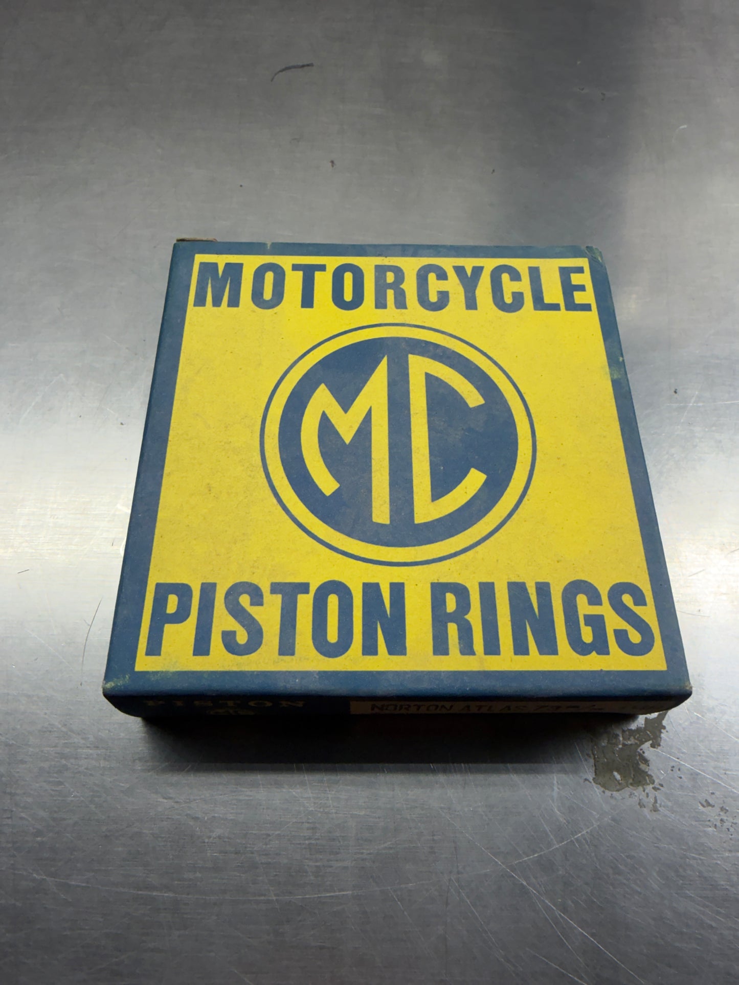 NOS MC .040 73mm Piston Rings Ring Set for Norton Atlas Commando 750 Twin