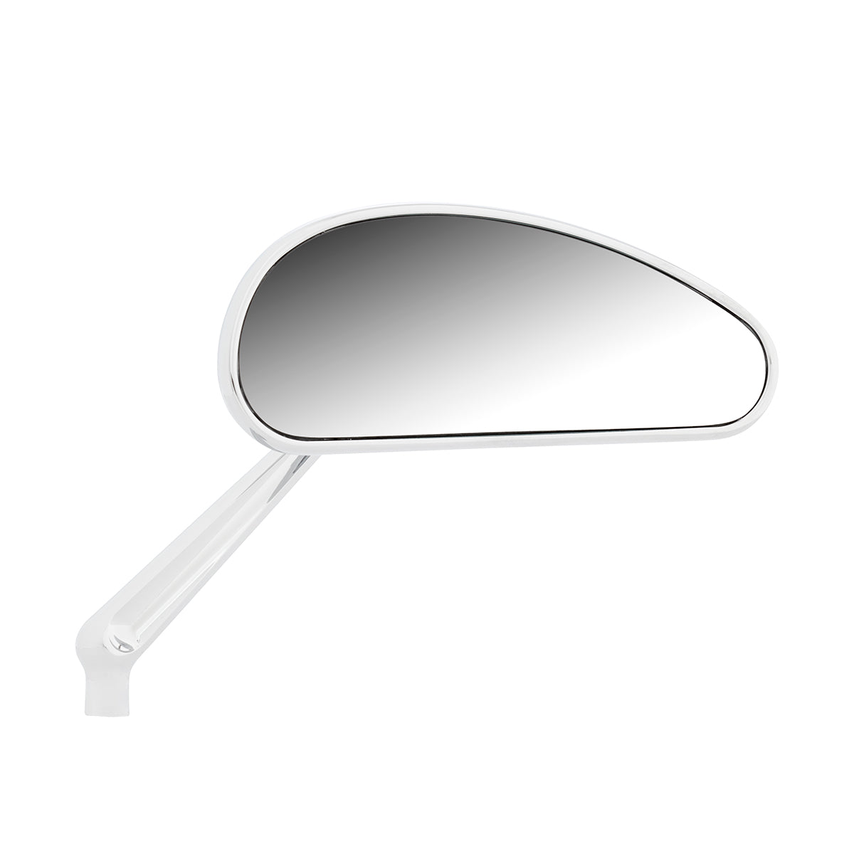 Arlen Ness Downdraft Chrome Smooth Forged Handlebar Motorcycle Mirror Set Harley