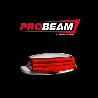 Custom Dynamics Smoke Rear Fender Tip LED Running Light 2009-19 Harley Touring