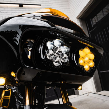 Custom Dynamics Shark Demon LED Headlight Fog Lamp Kit 2015-24 Harley Road Glide