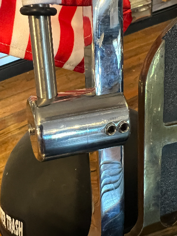 Pro Pad 6x9 American Flag Motorcycle 1/2" Square Sissy bar Mount Harley Davidson