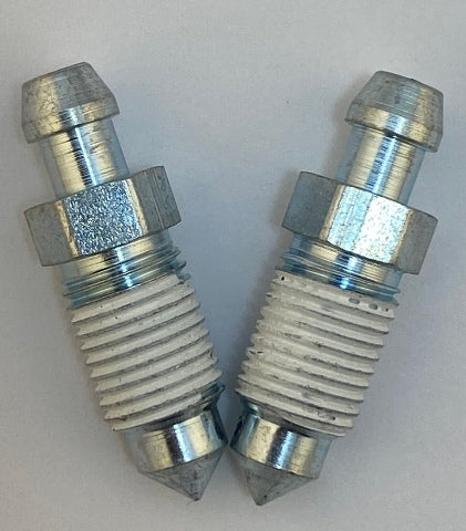 Goodridge 3/8"-24 Motorcycle Brake Bleeder Screws 1977-2017 Harley Davidson