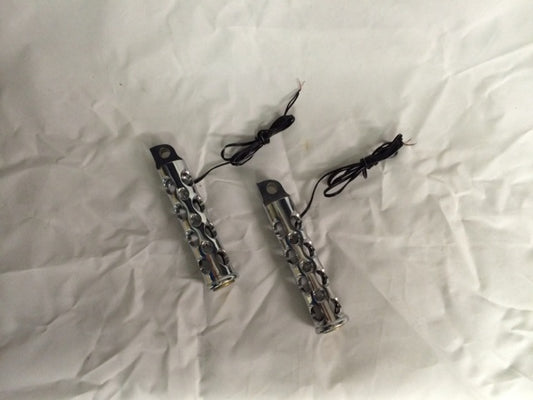 JT's Cycles Cycles LED light up .50 caliber genuine bullet for Harley footpegs