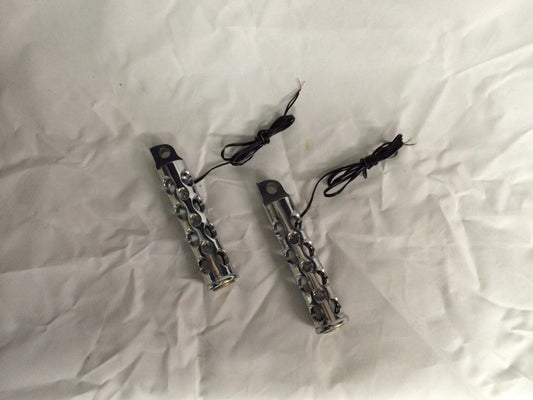 JT's Cycles Cycles LED light up .50 caliber genuine bullet for Harley footpegs