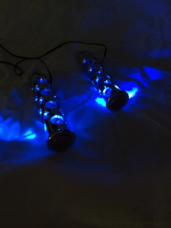 JT's Cycles Cycles LED light up .50 caliber genuine bullet for Harley footpegs