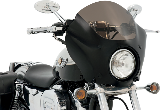 Memphis Shades HD Black Gauntlet Fairing Harley 1996-2024 Sportster Street Bob