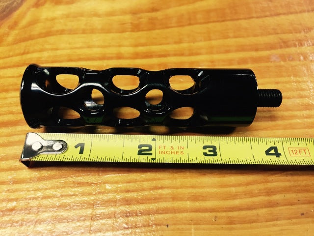 JT's Cycles .50 Caliber BMG Bullet Black Motorcycle Shifter Peg for Harley
