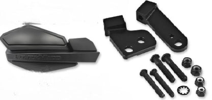 Powermadd Black Handlebar Hand Guard Kit 96-17 Harley Davidson FXSB FXDB FXDWG