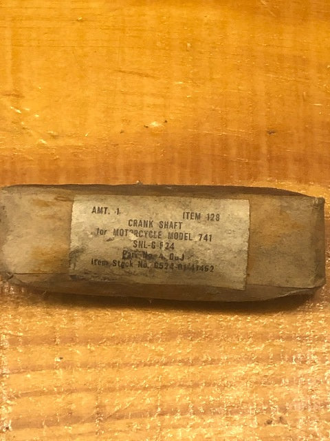 Indian New Old Stock Crankshaft Pin 36-42 Indian Jr Scout 1941 741 43069