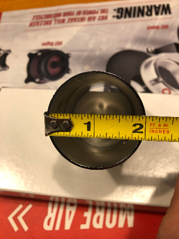 Vance & Hines Chrome Slash cut Motorcycle Exhaust End Caps fits Harley Davidson