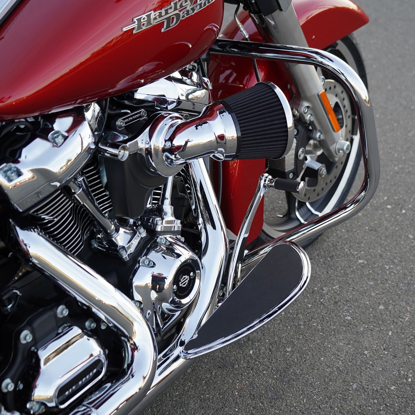 Arlen Ness Chrome 65 Degree Velocity Air Filter Cleaner Kit 99-17 Harley Softail