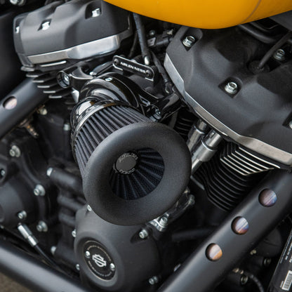 Arlen Ness Velocity 65° Black Air Filter Kit for 1999-17 Harley Touring Softail